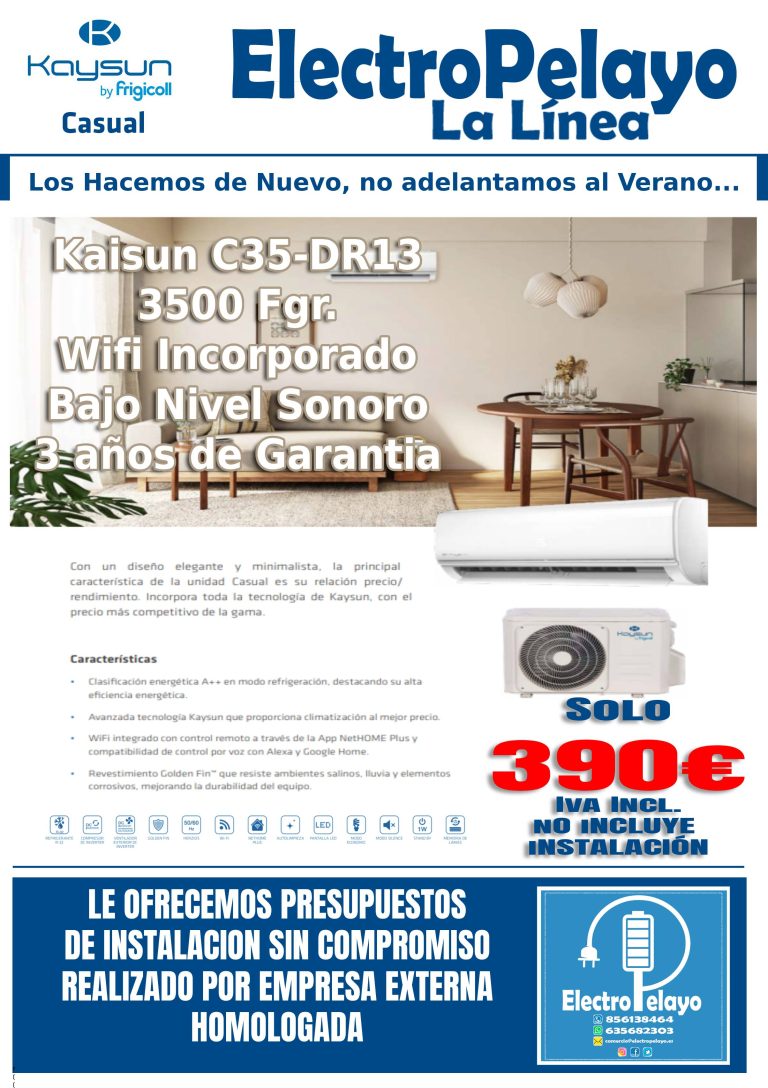 ANUNCIO AIRE KAYSUN 2026